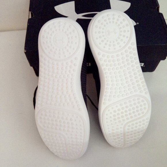 Under Armour Ripple MTL Charcoal Grey Low Top Sneakers Women Size 10 - Picture 14 of 16